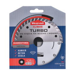 Turbo diamantový kotúč 125x2.3x22 Turbo diamantový kotúč 125x2.3x22